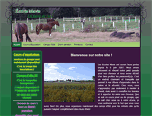 Tablet Screenshot of ecuriemavie.com